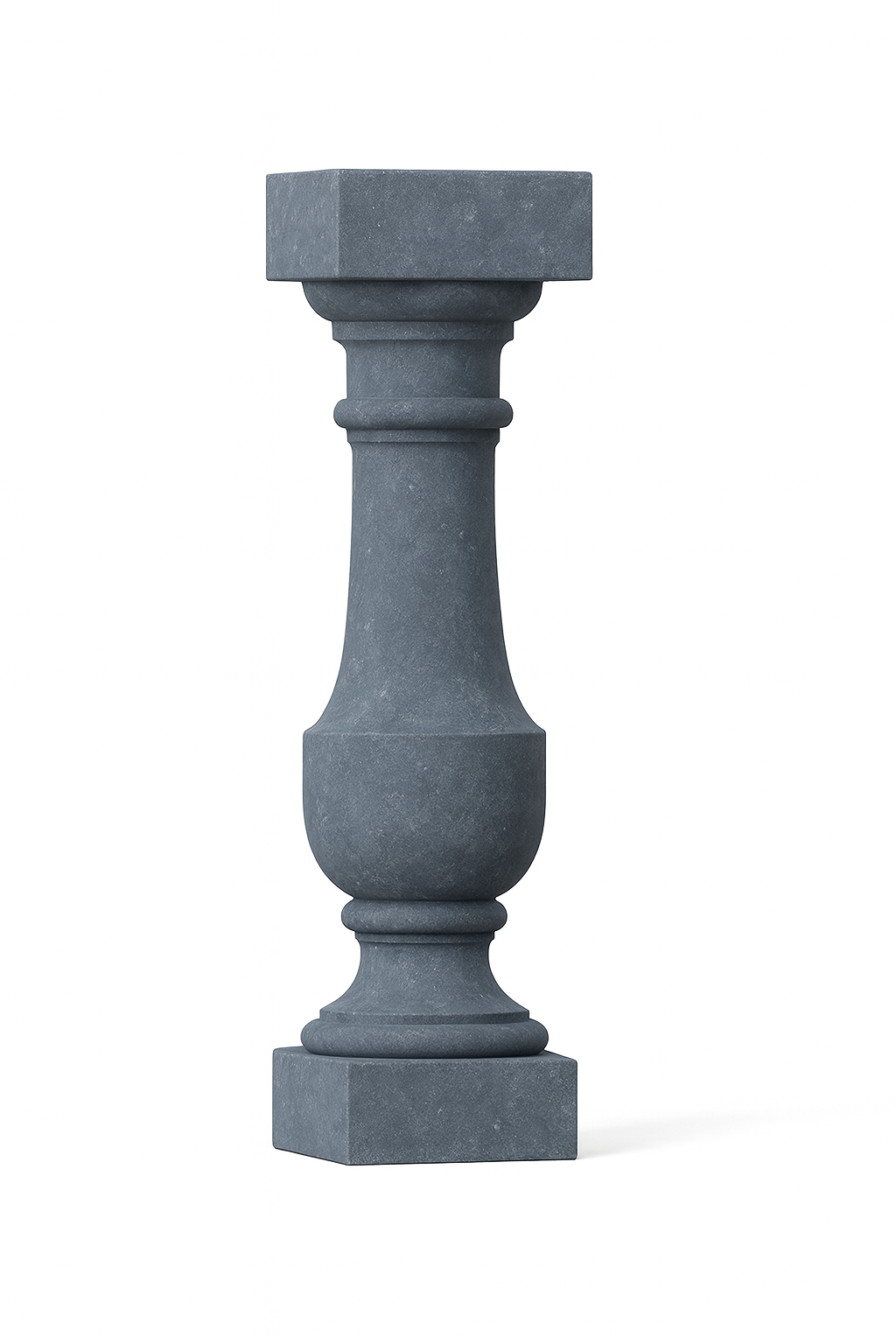 Balustrade en pierre bleue modéle 7