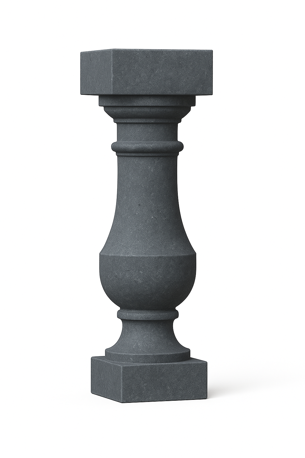 Balustrade van blauwe steen, model 5