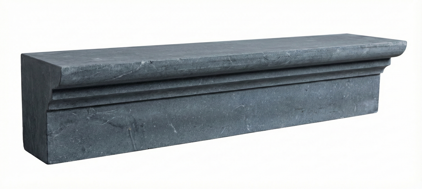 Lijstwerk van blauwe steen, model 7