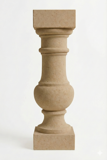 Balustrade van Euville-steen, model 3