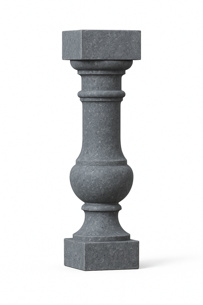 Balustrade van blauwe steen, model 3