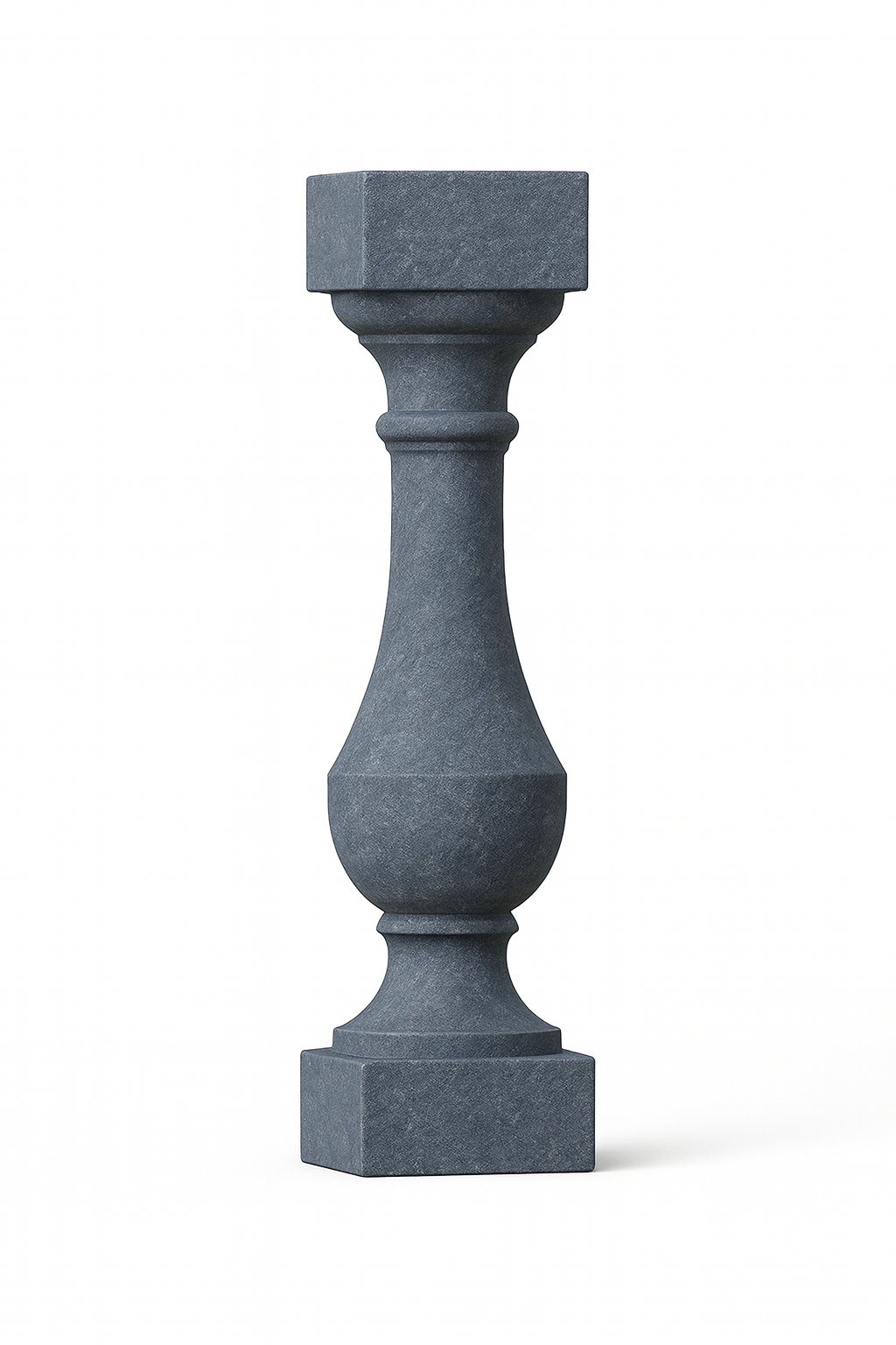 Balustrade en pierre bleue modéle 4