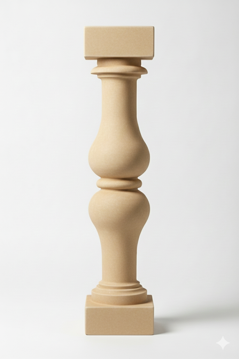 Balustrade van Euville-steen, model 8
