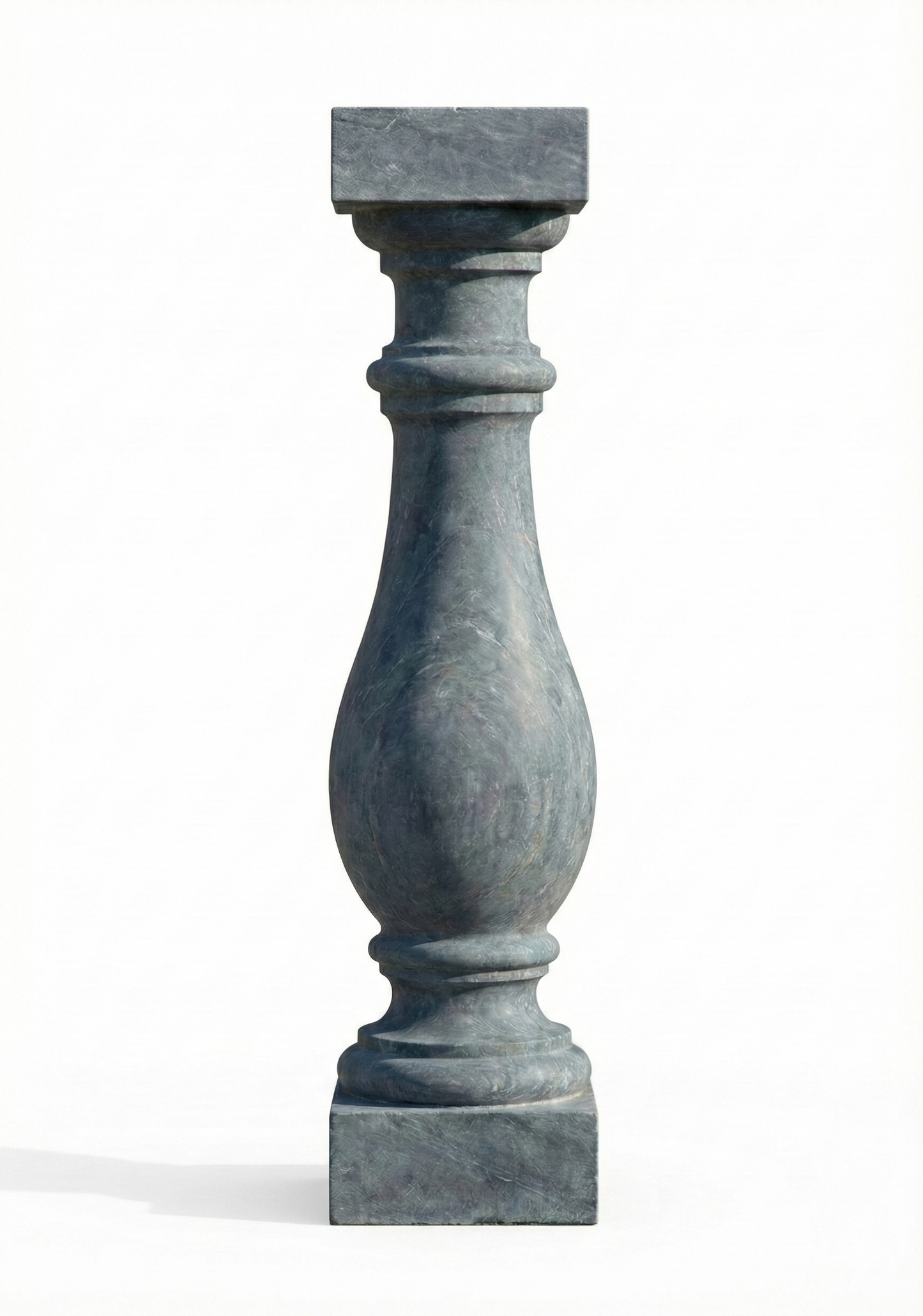 Balustrade van blauwe steen, model 1