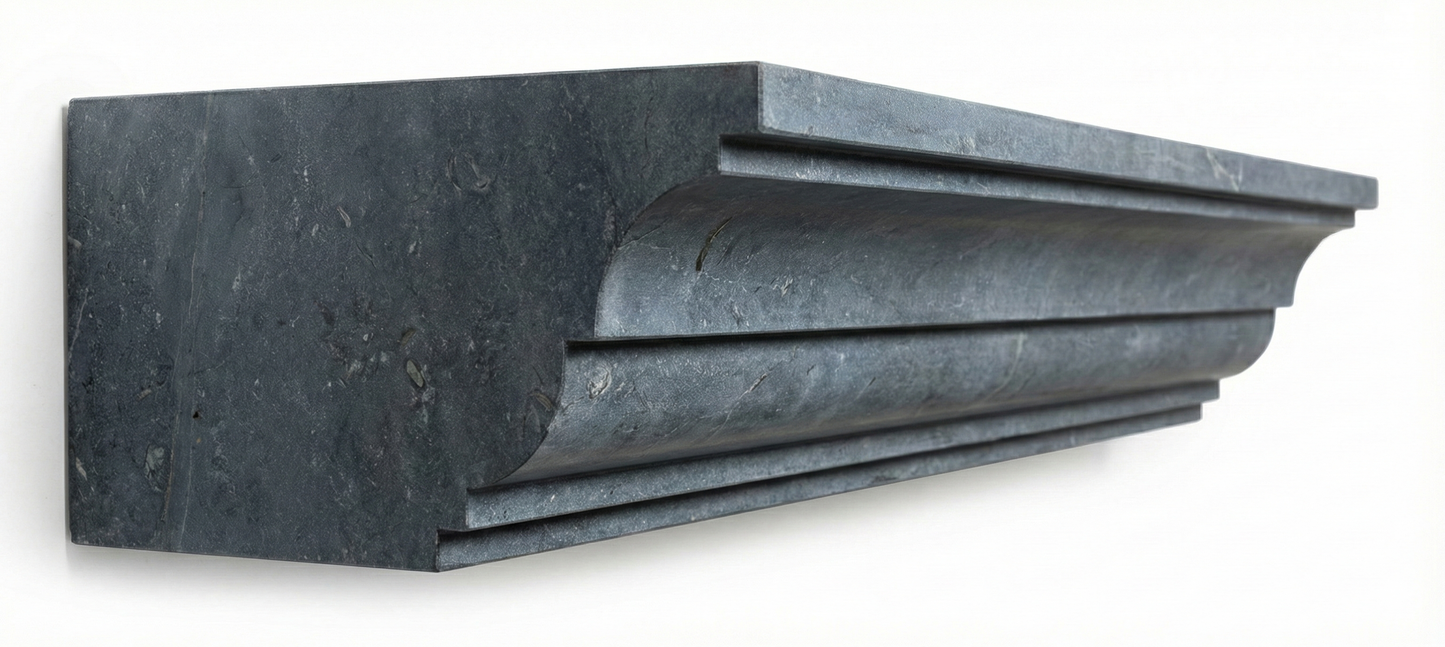 Lijstwerk van blauwe steen, model 10
