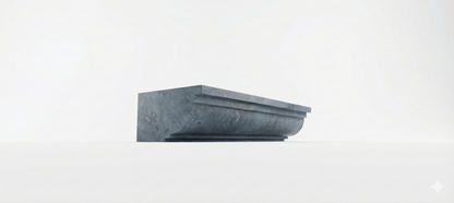 Lijstwerk van blauwe steen, model 9