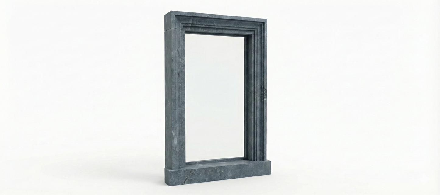 Deurkozijn van blauwe steen, model 4